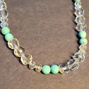 Beaded necklace handmade